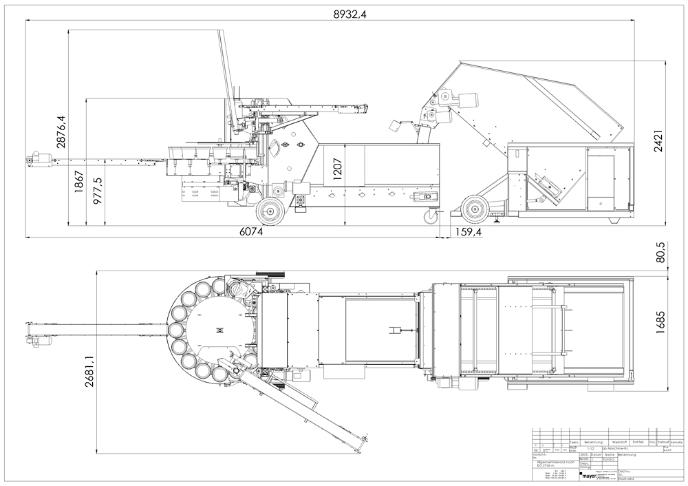 Mayer 2400 T16 Potting Machine - Image 8