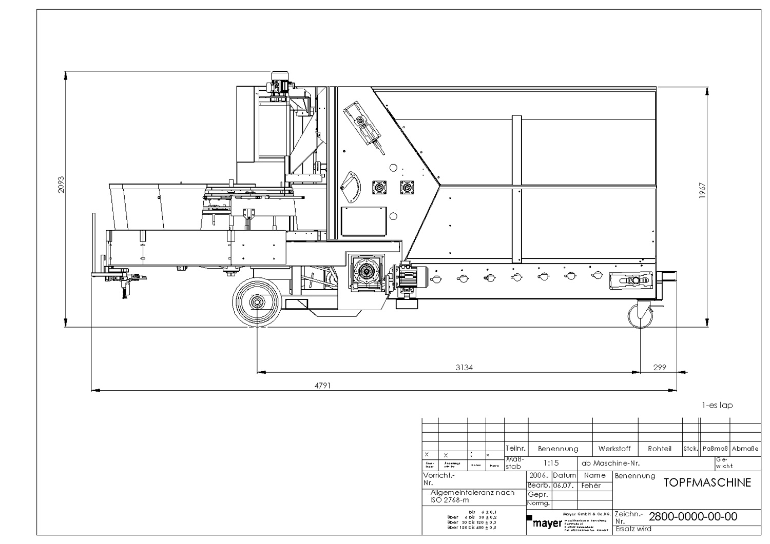Mayer 2800 Potting Machine - Image 10